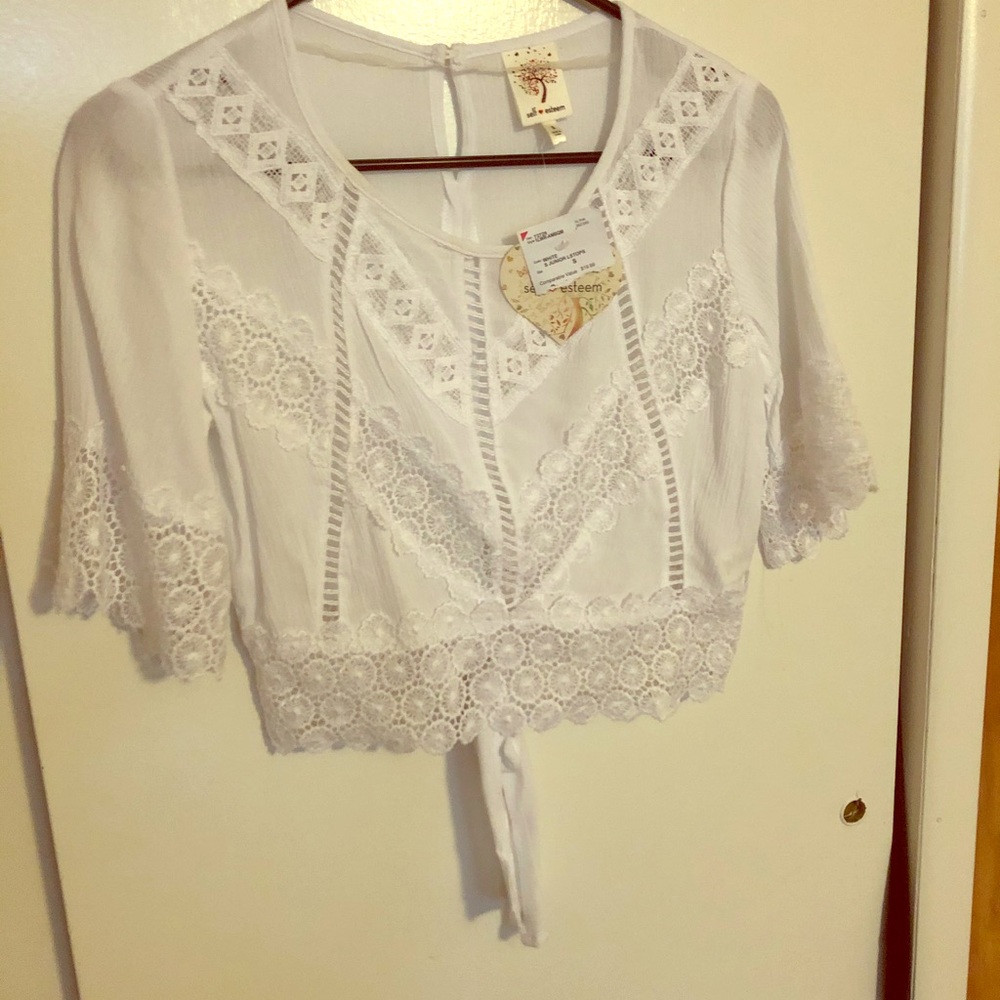 Very nice white blouse